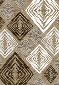 Makro Abra Moderní kusový koberec 70916/24362 TANGO tmavě béžový Rozměr: 300x400 cm