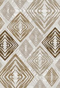 Makro Abra Moderní kusový koberec 70916/24326 TANGO béžový Rozměr: 80x150 cm