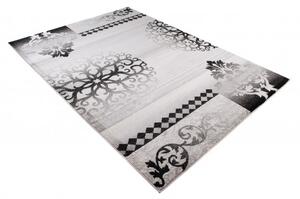Makro Abra Moderní kusový koberec L840B TANGO bílý / šedý Rozměr: 120x170 cm