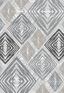 Makro Abra Moderní kusový koberec 70916/24381 TANGO šedý Rozměr: 120x170 cm