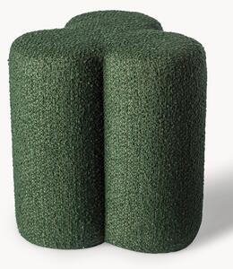 Bouclé taburet Clover