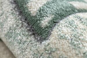 Makro Abra Dětský kusový koberec PETIT STARS Hvězdy zelený Rozměr: 80x150 cm