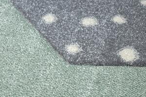 Makro Abra Dětský kusový koberec PETIT Dream hvězda šedý Rozměr: 80x150 cm