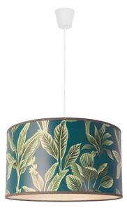 Duolla - Lustr na lanku GOLD LEAVES 1xE27/15W/230V pr. 35 cm
