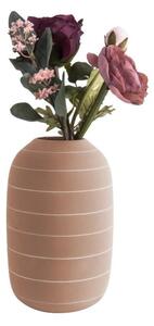 Keramická váza v terakotové barvě PT LIVING Terra, ⌀ 16 cm