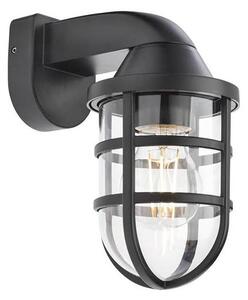 Redo 90207 - Venkovní nástěnné svítidlo CAGE 1xE27/28W/230V IP44 černá