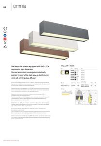 Redo 90393 - LED Venkovní nástěnné svítidlo OMNIA LED/12W/230V 3000K IP54 bílá