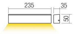 Redo 90393 - LED Venkovní nástěnné svítidlo OMNIA LED/12W/230V 3000K IP54 bílá
