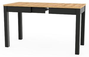 Jídelní stůl Omega 03 (dub + černá) (pro 4-6 osob). 1082829