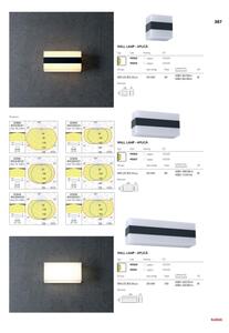 Redo 90322 - LED Venkovní nástěnné svítidlo KODIAK LED/5W/230V IP65 bílá/černá
