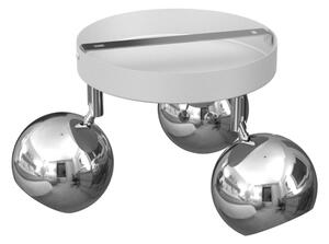 Bodové svítidlo COMET 3xGU10/8W/230V bílá/lesklý chrom