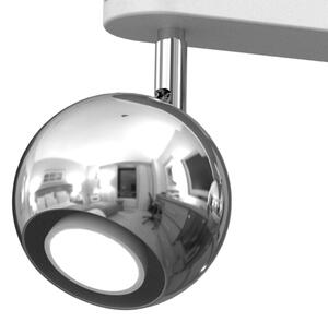 Bodové svítidlo COMET 3xGU10/8W/230V bílá/lesklý chrom