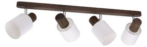 Spot-Light DO2248456 - Stropní bodové svítidlo TRENDY 4xE27/15W/230V borovice