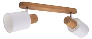 Spot-Light DO2248251 - Stropní bodové svítidlo TRENDY 2xE27/15W/230V borovice