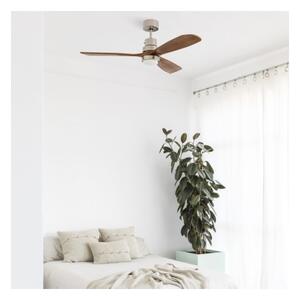 FARO 33518DC - LED Stropní ventilátor LANTAU LED/15W/230V chrom/dřevo + DO
