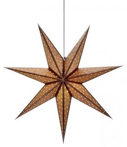 Markslöjd 705793 - Vánoční dekorace GLITTER 1xE14/25W/230V pr. 45 cm bronzová
