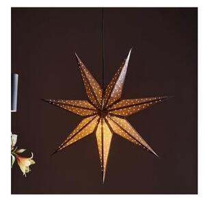 Markslöjd 705792 - Vánoční dekorace GLITTER 1xE14/25W/230V pr. 75 cm bronzová