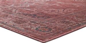 Červený koberec z viskózy Universal Lara Rust, 160 x 230 cm