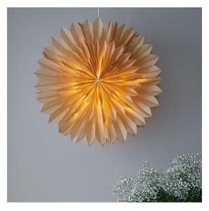 Markslöjd 705916 - Vánoční dekorace SOLINA 1xE14/25W/230V pr. 58 cm bílá