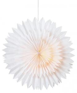 Markslöjd 705842 - Vánoční dekorace SOLINA 1xE14/25W/230V pr. 48 cm bílá