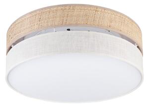 LED Stropní svítidlo SIRJA BOHO LED/36W/230V pr. 45 cm béžová/krémová