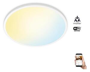 WiZ - LED Stmívatelné stropní svítidlo SUPERSLIM LED/22W/230V bílá Wi-Fi