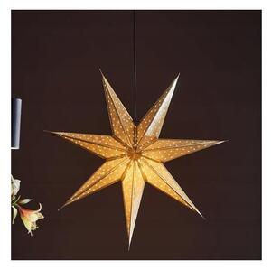 Markslöjd 705790 - Vánoční dekorace GLITTER 1xE14/25W/230V pr. 75 cm zlatá