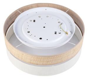LED Stropní svítidlo SIRJA BOHO LED/36W/230V pr. 45 cm béžová/krémová