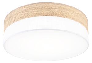 LED Stropní svítidlo SIRJA BOHO LED/36W/230V pr. 45 cm béžová/bílá