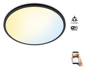 WiZ - LED Stmívatelné stropní svítidlo SUPERSLIM LED/32W/230V černá Wi-Fi