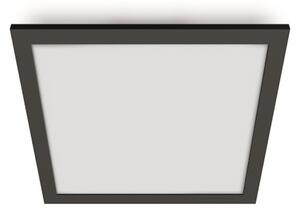 WiZ - LED Stmívatelné stropní svítidlo SUPERSLIM LED/12W/230V černá Wi-Fi