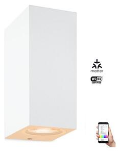 WiZ - LED RGBW Stmívatelné nástěnné svítidlo UP&DOWN 2xGU10/4,7W/230V bílá Wi-Fi
