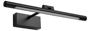 LED Koupelnové osvětlení zrcadla MIRROR LED/6W/230V 4000K IP44 40 cm černá