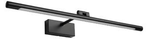 LED Koupelnové osvětlení zrcadla MIRROR LED/8W/230V 4000K IP44 60 cm černá