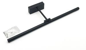 LED Koupelnové osvětlení zrcadla MIRROR LED/8W/230V 4000K IP44 60 cm černá
