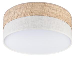 LED Stropní svítidlo SIRJA BOHO LED/20W/230V pr. 35 cm béžová/krémová
