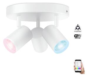 WiZ - LED RGBW Stmívatelné bodové svítidlo IMAGEO 3xGU10/4,9W/230V bílá Wi-Fi