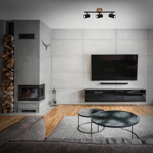 Stropní bodové svítidlo Wood & Style 2920, třížárovkové