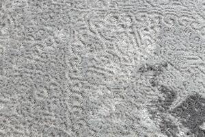 Makro Abra Kulatý kusový koberec MEFE 8731 šedý Rozměr: průměr 100 cm