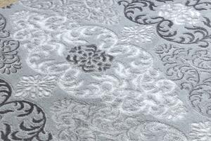Makro Abra Moderní kusový koberec MEFE 8734 šedý Rozměr: 160x220 cm