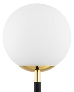 Argon 7072 - Stolní lampa FERRONE 2xE14/7W/230V černá/bílá/zlatá