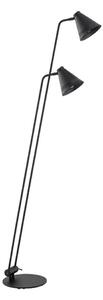 Argon 7077 - Stojací lampa AVALONE 2xE27/15W/230V černá