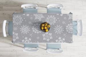 Vánoční ubrus s příměsí bavlny Minimalist Cushion Covers Holly Night, 140 x 180 cm