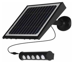 LED Solární nástěnná lampa se senzorem LED/8W/3,7V 4000 mAh 4000K IP65
