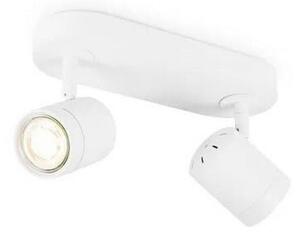 LED Stmívatelné bodové svítidlo MANU 2xGU10/5,8W/230V bílá