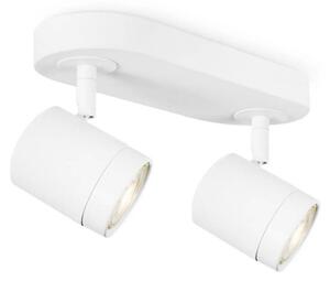 LED Stmívatelné bodové svítidlo MANU 2xGU10/5,8W/230V bílá
