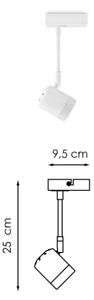 LED Stmívatelné bodové svítidlo MANU 1xGU10/5,8W/230V bílá