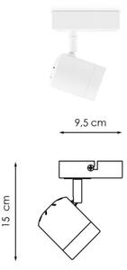 LED Stmívatelné bodové svítidlo MANU 1xGU10/5,8W/230V bílá