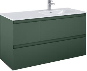 Elita Split skříňka 120x45.8x63.5 cm pod umyvadlo závěsná zelená RE012005157010