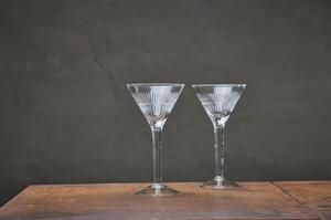 Sada 4 koktejlových sklenic z recyklovaného skla Nkuku Mila
